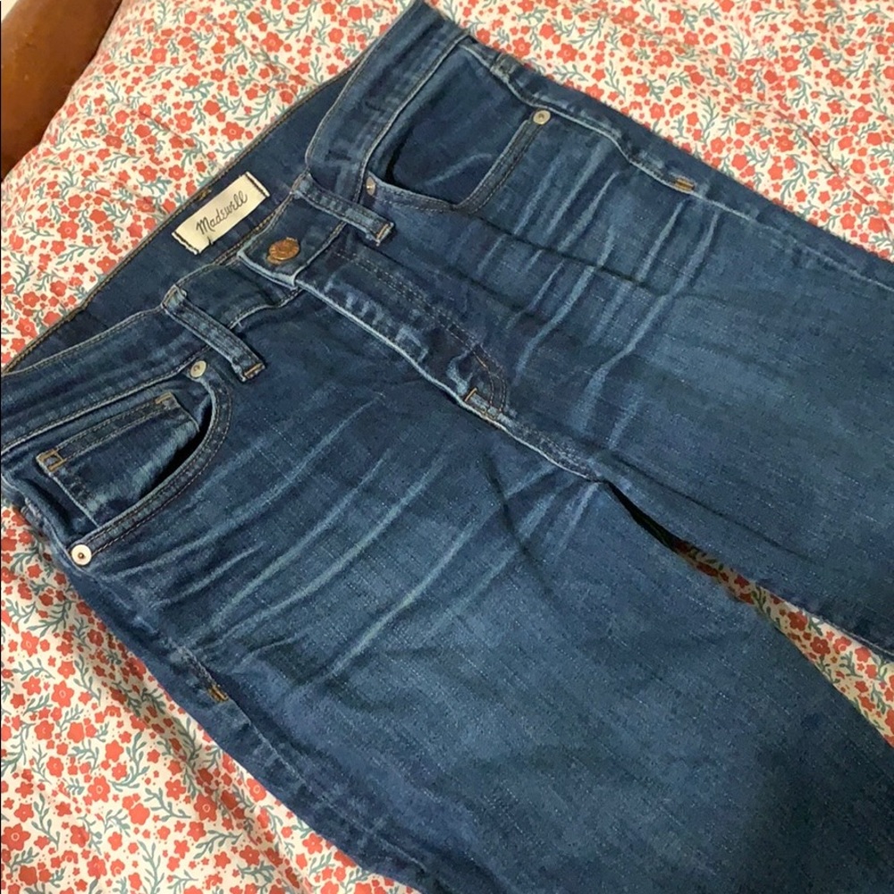Madewell 9” High Riser Skinny Crop size 29L